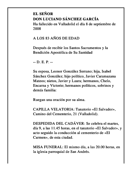DON LUCIANO SÁNCHEZ GARCÍA