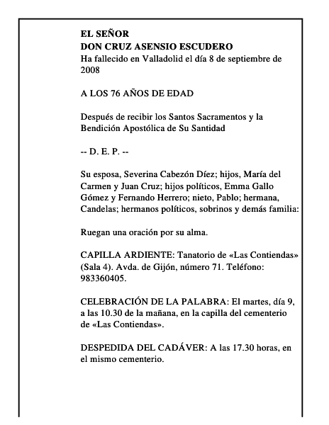 DON CRUZ ASENSIO ESCUDERO