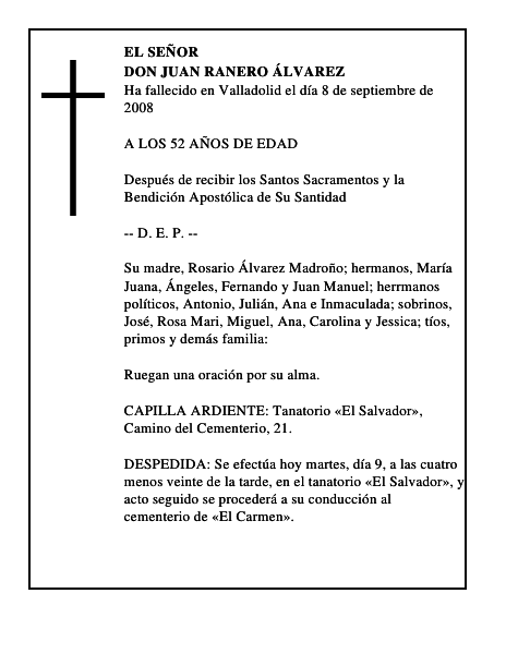 DON JUAN RANERO ÁLVAREZ