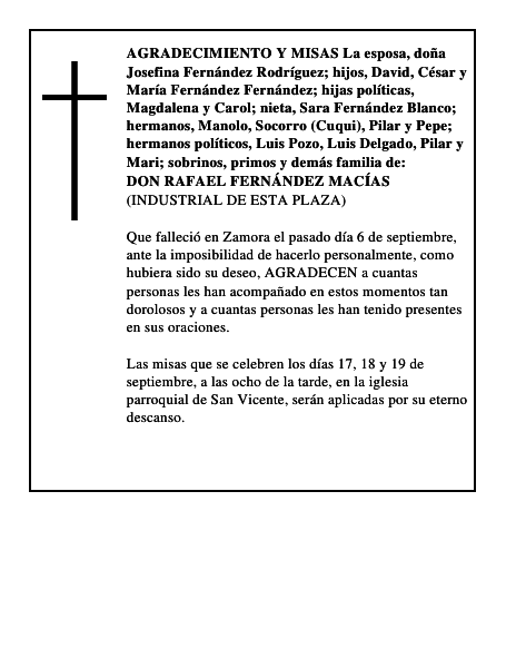 DON RAFAEL FERNÁNDEZ MACÍAS