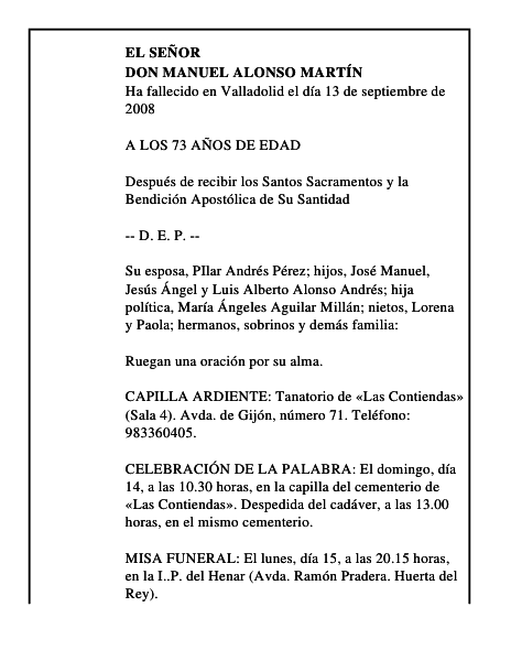 DON MANUEL ALONSO MARTÍN