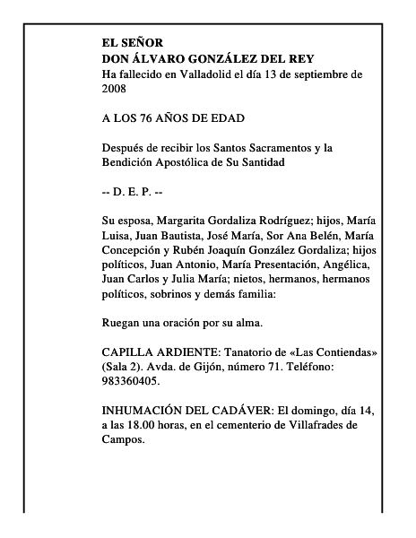 DON ÁLVARO GONZÁLEZ DEL REY