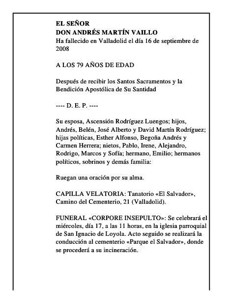 DON ANDRÉS MARTÍN VAILLO