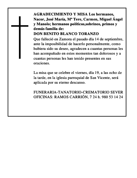 DON BENITO BLANCO TORANZO
