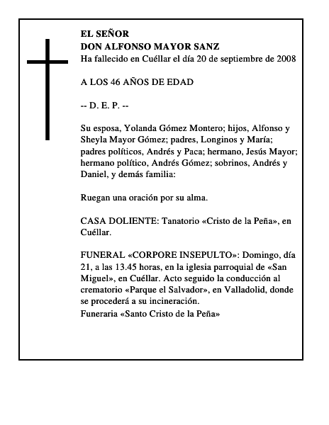 DON ALFONSO MAYOR SANZ