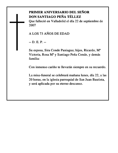 DON SANTIAGO PEÑA TÉLLEZ