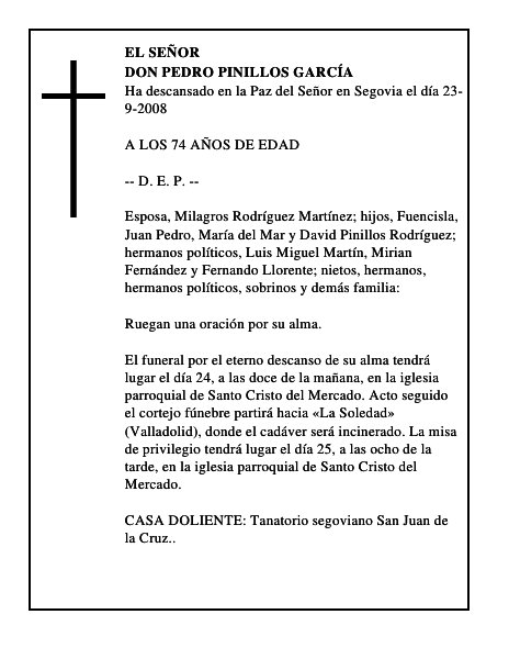 DON PEDRO PINILLOS GARCÍA