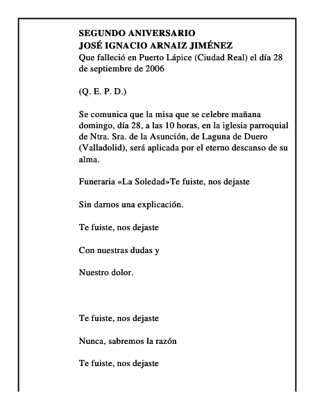 JOSÉ IGNACIO ARNAIZ JIMÉNEZ