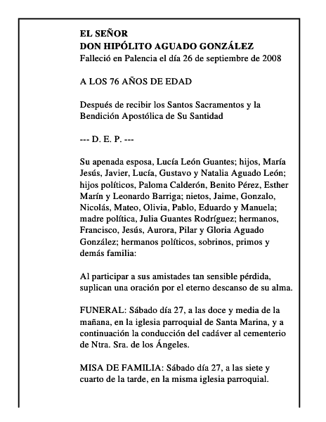 DON HIPÓLITO AGUADO GONZÁLEZ