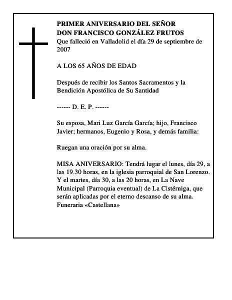 DON FRANCISCO GONZÁLEZ FRUTOS