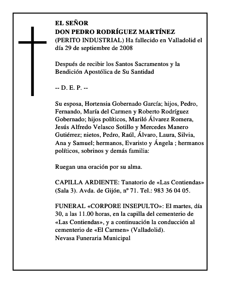 DON PEDRO RODRÍGUEZ MARTÍNEZ