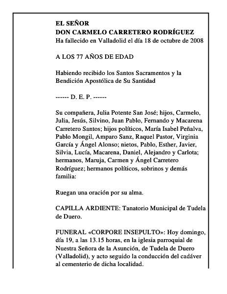 DON CARMELO CARRETERO RODRÍGUEZ