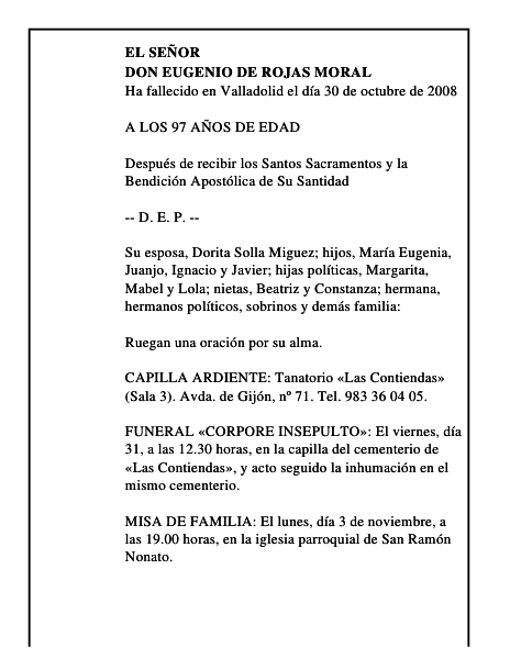 DON EUGENIO DE ROJAS MORAL