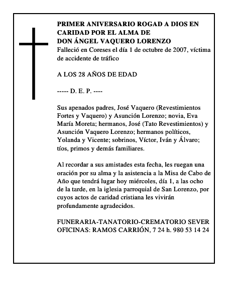 DON ÁNGEL VAQUERO LORENZO