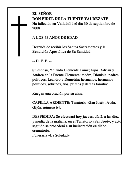 DON FIDEL DE LA FUENTE VALDEZATE