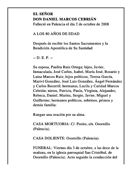DON DANIEL MARCOS CEBRIÁN