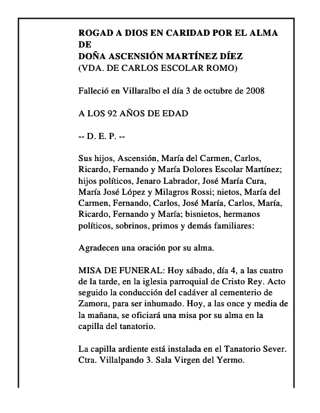 DOÑA ASCENSIÓN MARTÍNEZ DÍEZ