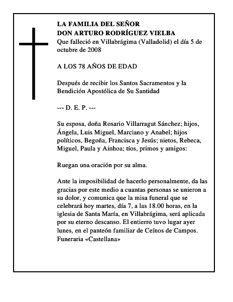 DON ARTURO RODRÍGUEZ VIELBA