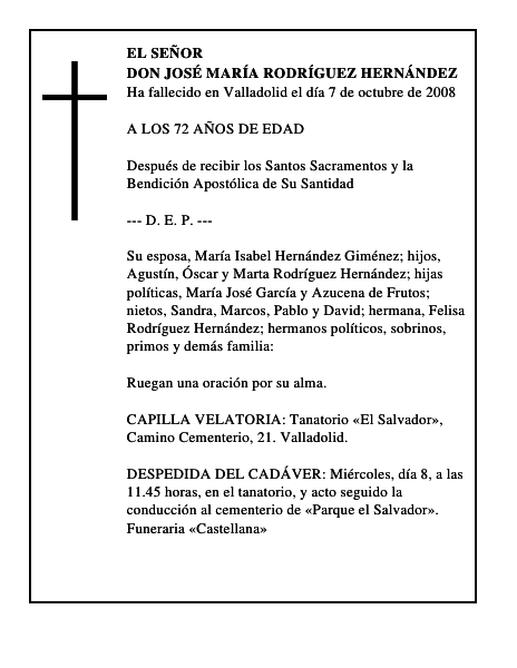 DON JOSÉ MARÍA RODRÍGUEZ HERNÁNDEZ