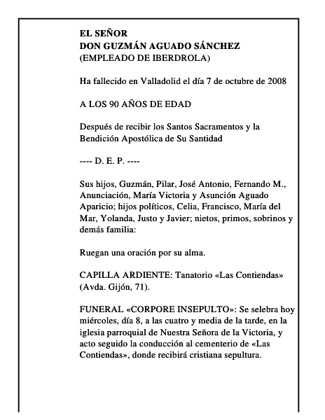 DON GUZMÁN AGUADO SÁNCHEZ