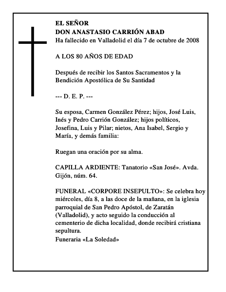 DON ANASTASIO CARRIÓN ABAD