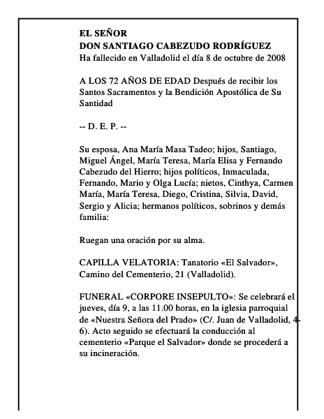 DON SANTIAGO CABEZUDO RODRÍGUEZ
