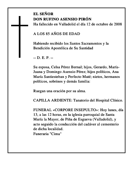 DON RUFINO ASENSIO PIRÓN