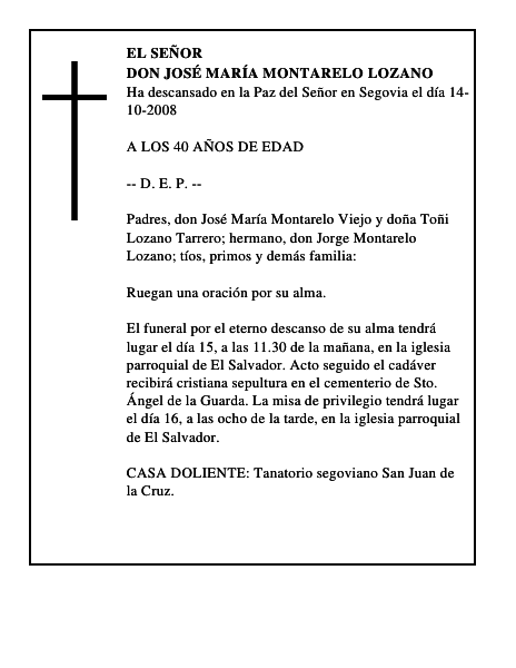 DON JOSÉ MARÍA MONTARELO LOZANO