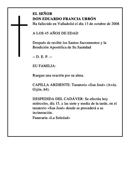 DON EDUARDO FRANCIA URBÓN