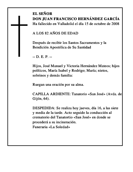 DON JUAN FRANCISCO HERNÁNDEZ GARCÍA