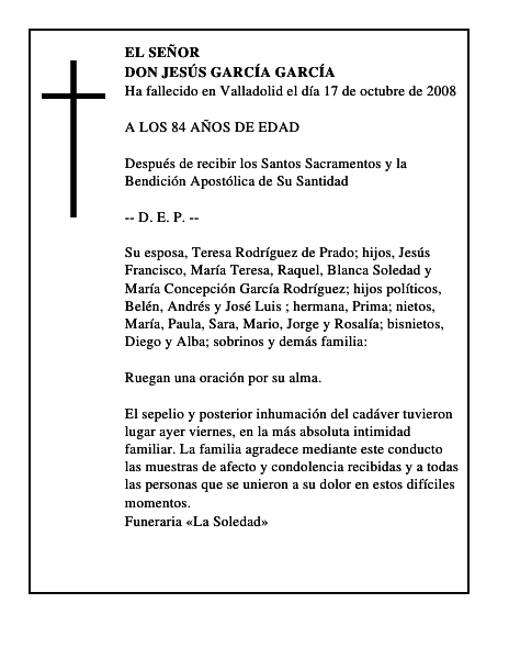 DON JESÚS GARCÍA GARCÍA
