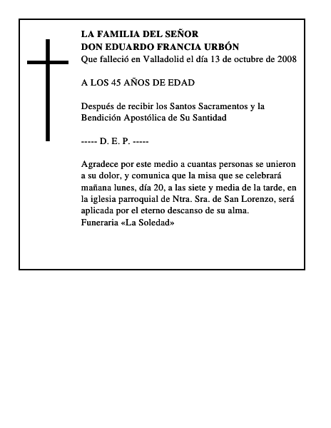 DON EDUARDO FRANCIA URBÓN