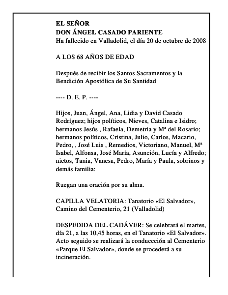DON ÁNGEL CASADO PARIENTE