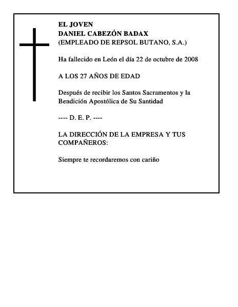 DANIEL CABEZÓN BADAX