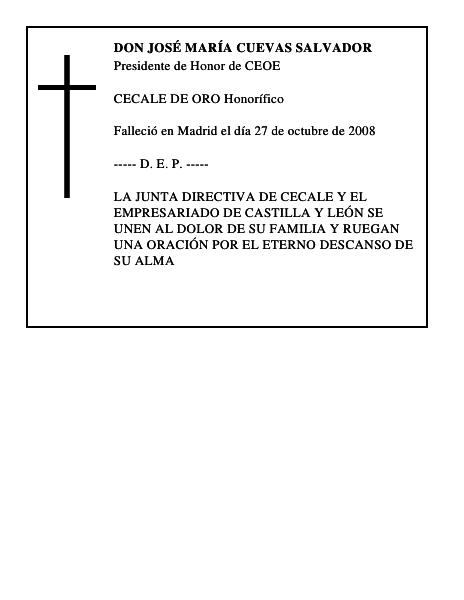 DON JOSÉ MARÍA CUEVAS SALVADOR