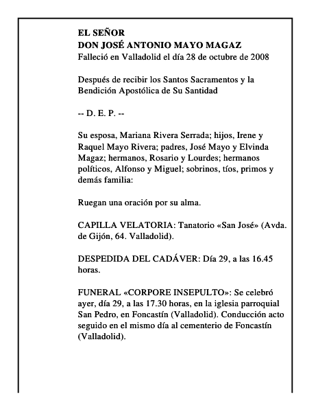 DON JOSÉ ANTONIO MAYO MAGAZ