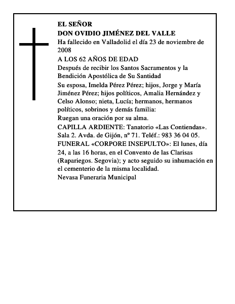 DON OVIDIO JIMÉNEZ DEL VALLE