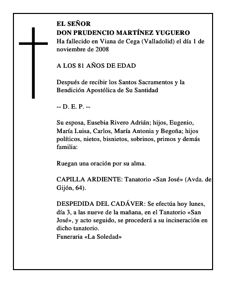 DON PRUDENCIO MARTÍNEZ YUGUERO