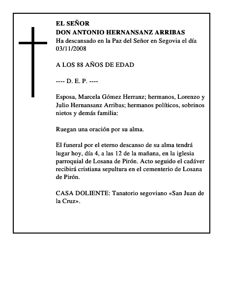 DON ANTONIO HERNANSANZ ARRIBAS