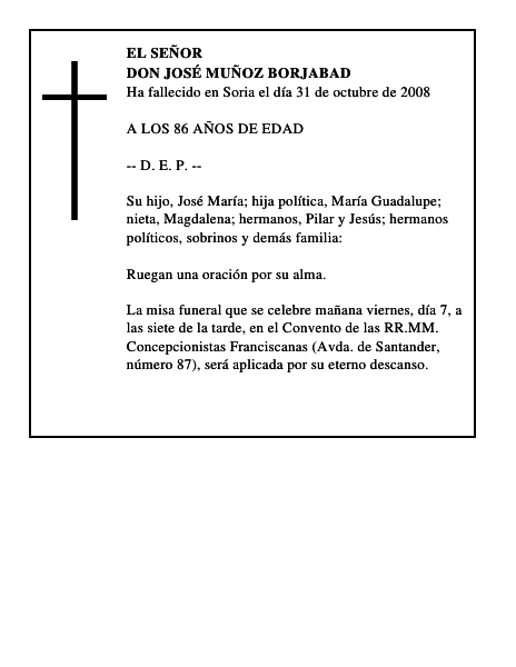 DON JOSÉ MUÑOZ BORJABAD