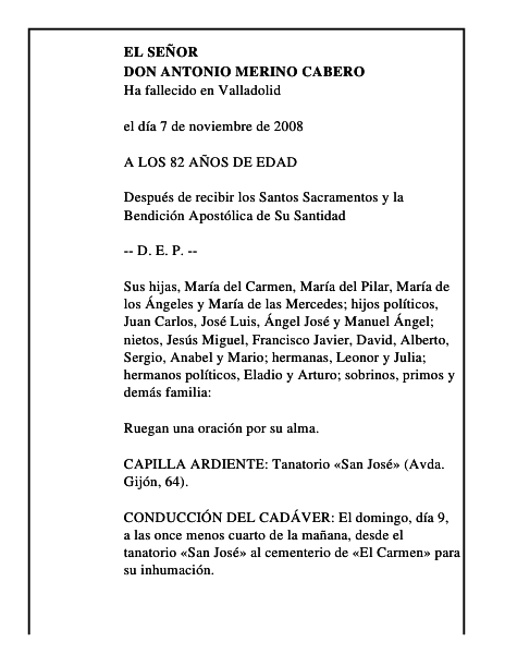 DON ANTONIO MERINO CABERO