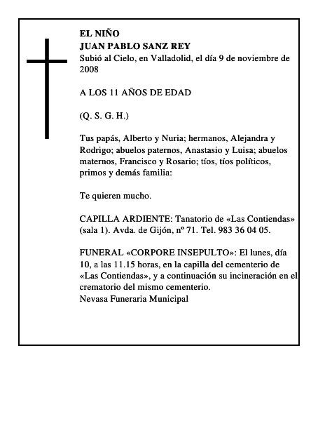 JUAN PABLO SANZ REY