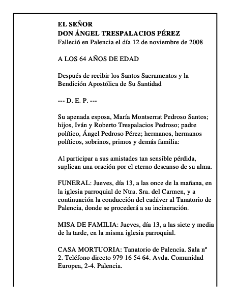 DON ÁNGEL TRESPALACIOS PÉREZ