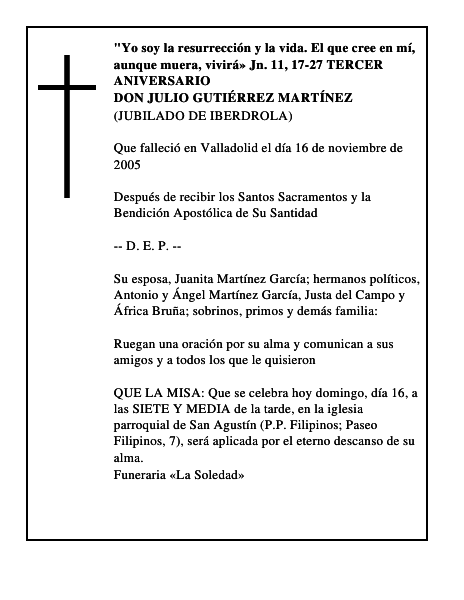 DON JULIO GUTIÉRREZ MARTÍNEZ