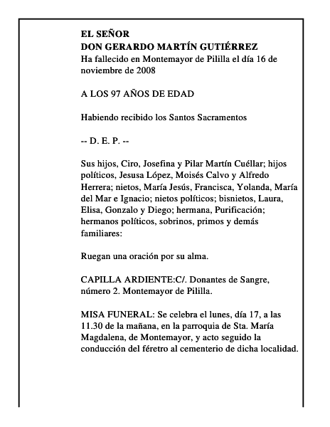 DON GERARDO MARTÍN GUTIÉRREZ