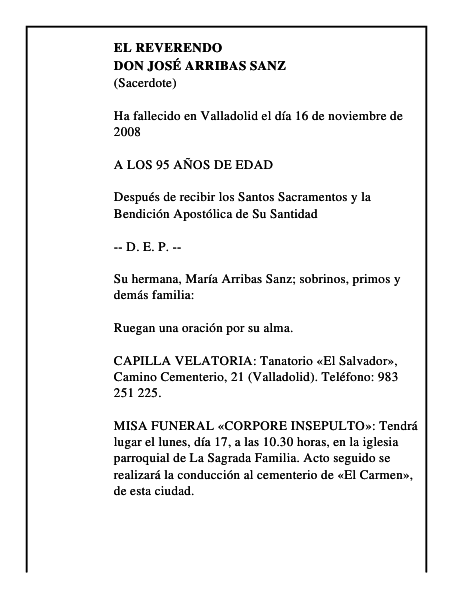 DON JOSÉ ARRIBAS SANZ