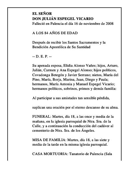 DON JULIÁN ESPEGEL VICARIO