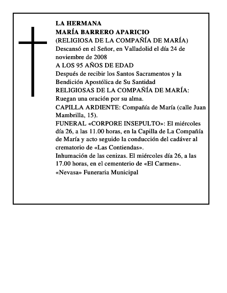 MARÍA BARRERO APARICIO