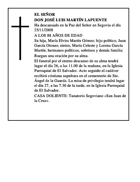 DON JOSÉ LUIS MARTÍN LAPUENTE