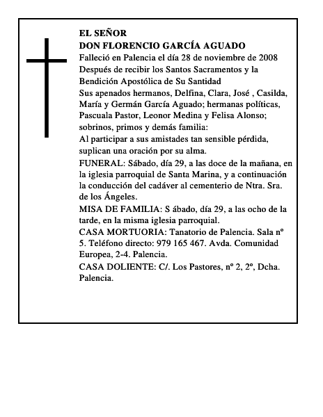DON FLORENCIO GARCÍA AGUADO